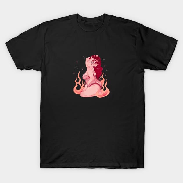 Valentines Demon Gxrl Pin-Up | 03 | Bonnie T-Shirt by melissahooper